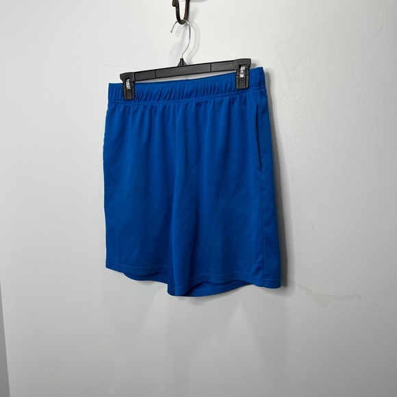 tek gear blue basketball shorts w pockets - Picture 2 of 5